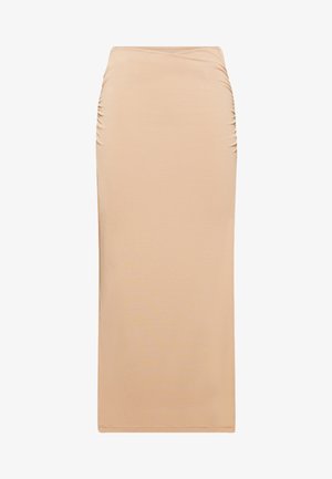 Wolford CREPE JERSEY - Bleistiftrock - almond