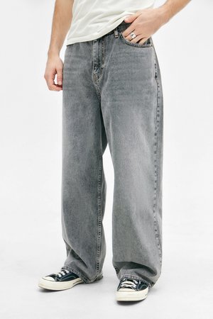 SMOKEY JACK - Loose Jeans - grey
