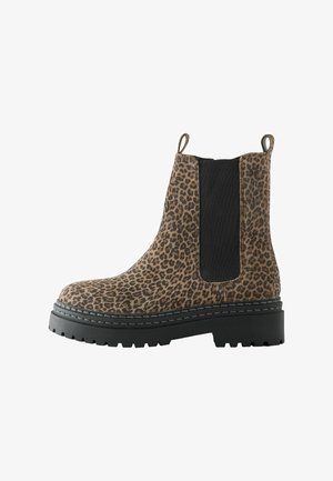 Next, CHUNKY CHELSEA - REGULAR FIT - Bottines - animal leopard print