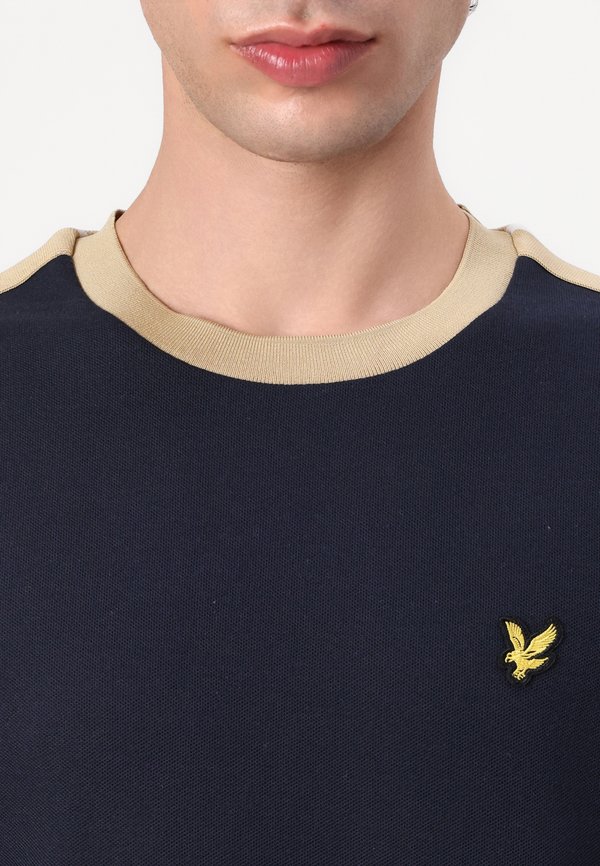 CONTRAST TAPED - Basic T-shirt2