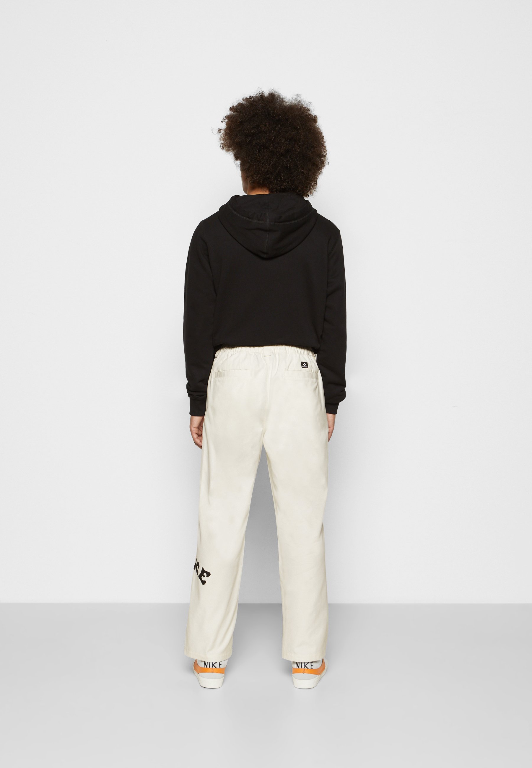 DOUBLE PLEAT PANT - Chinos - egret 
