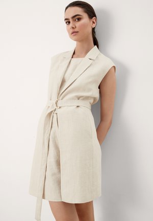 TEINT - Waistcoat - white