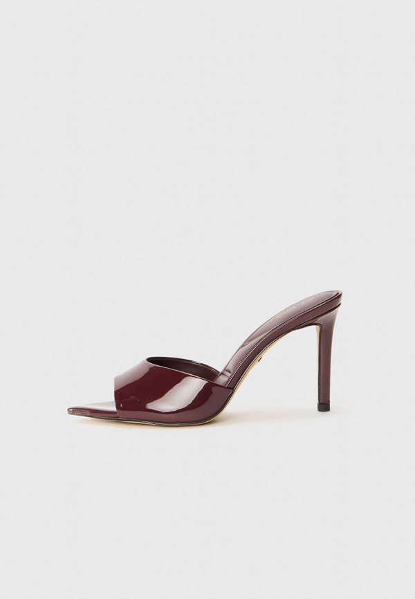 ANNIEBRILDEN - Heeled mules - bordo