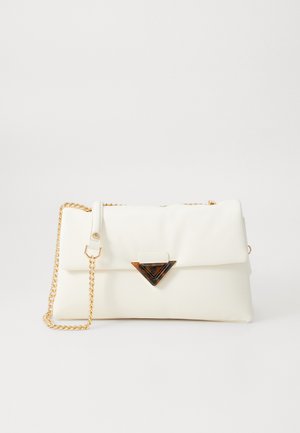LARGE SOFT PUFF - Cross body bag - bone