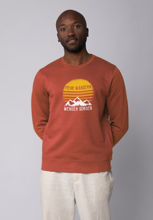 MEHR WANDERN - Sweatshirt - heritage brown