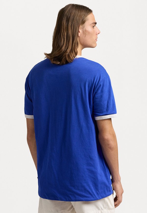 CLASSIC FIT REVERSIBLE JERSEY T-SHIRT - Print T-shirt - cruise royal multi4