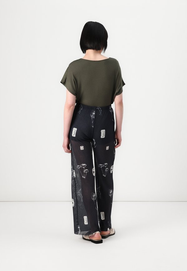 TROUSERS RUSSEL - Trousers - dark multicolor3