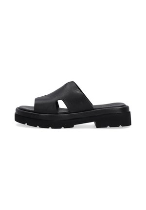 VENEZIA, SLIPPERS - Pantolette flach - black