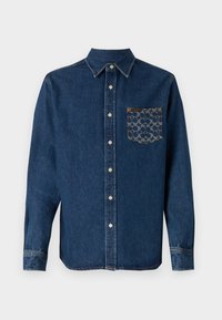 COACH SHIRT - Cămașă - dark wash