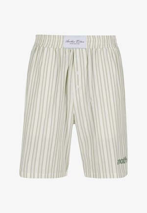 Another Cotton Lab, OVERSIZED STRIPED - Shorts - green