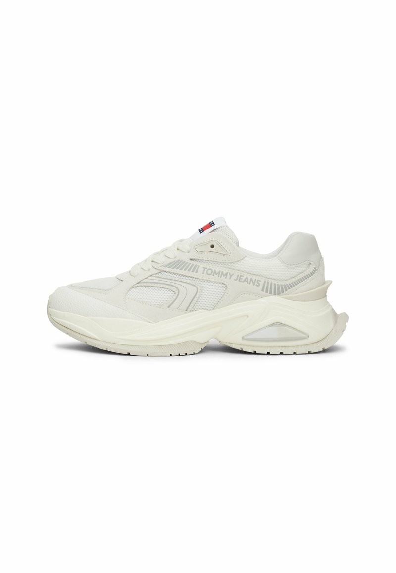 Tommy Jeans RETRO RUNNING - Sneakers basse - ecru