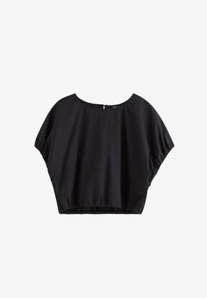 Lindex, LINDEX SHORT-SLEEVED BLOUSE LINDEX - T-shirt basic - black