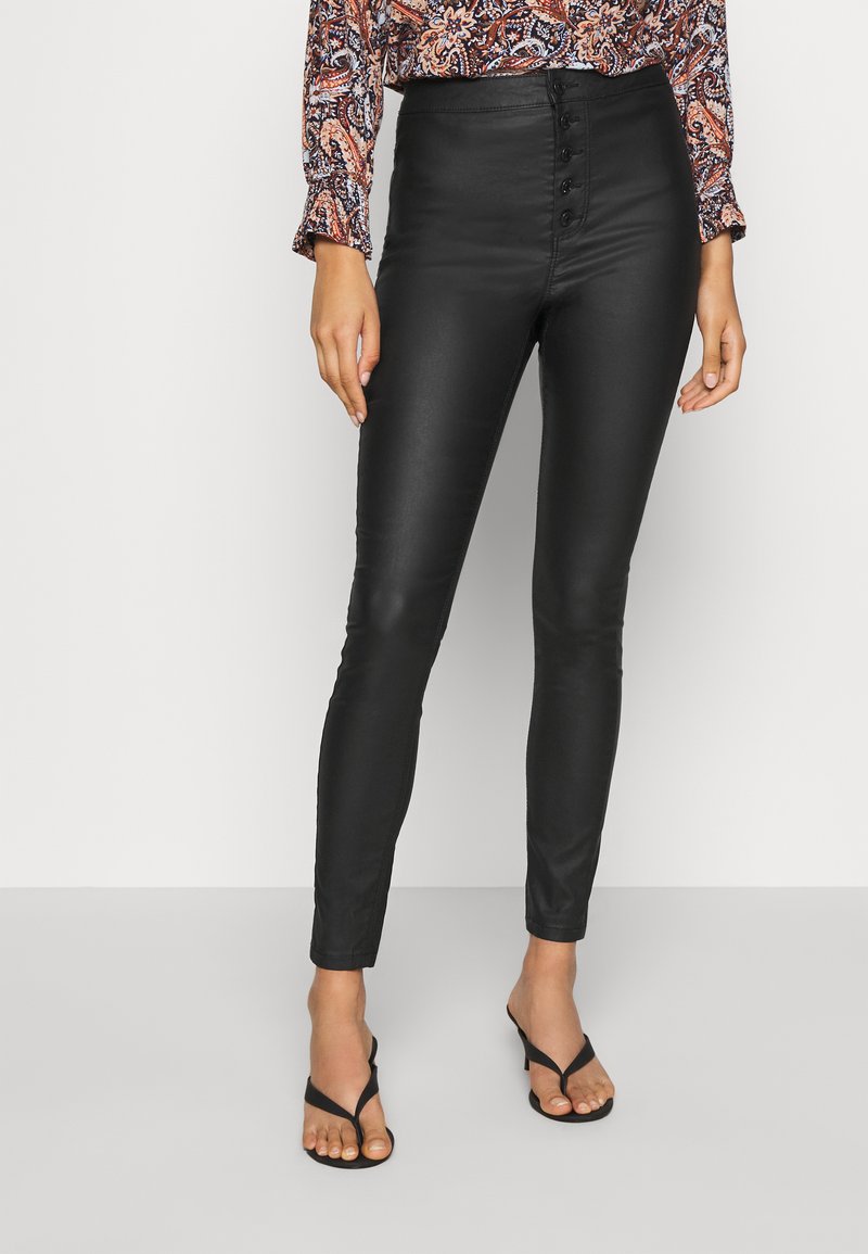 Vero Moda VMJOY COATED Jeans Skinny Fit black Zalando.de