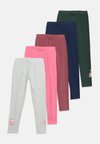 5 PACK - Панталон тип клин - pink/green/mottled grey
