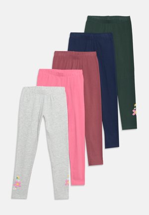 Friboo by Zalando, 5 PACK  - Κολάν - Παντελόνια - pink/green/mottled grey