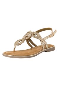 Tamaris Sandales tongs - light gold
