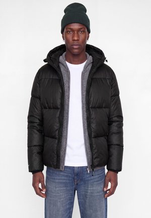 Jack & Jones, JCOLEGACY RIBSTOP PUFFER JACKET - Зимно яке - black