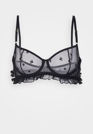 MOUCHERON UNDERWIRE BRA - Bügel BH - black