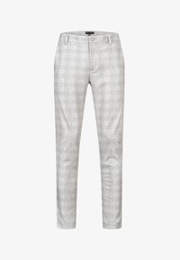 Selected, grey check