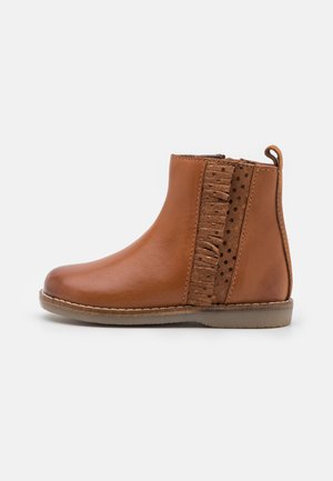 LEATHER - Stiefelette - cognac