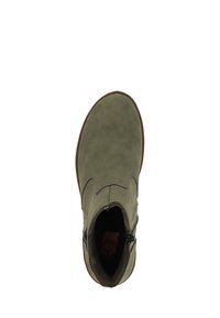 Rieker Enkellaarsjes met plateauzool - groen