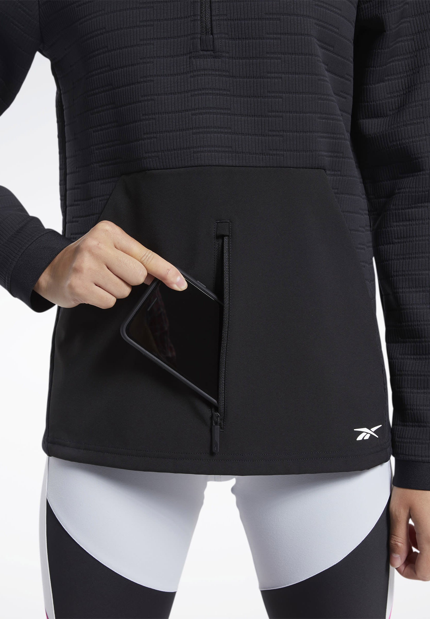 Reebok THERMOWARM DELTAPEAK CONTROL - Sweatjacke - black/schwarz -  Zalando.de