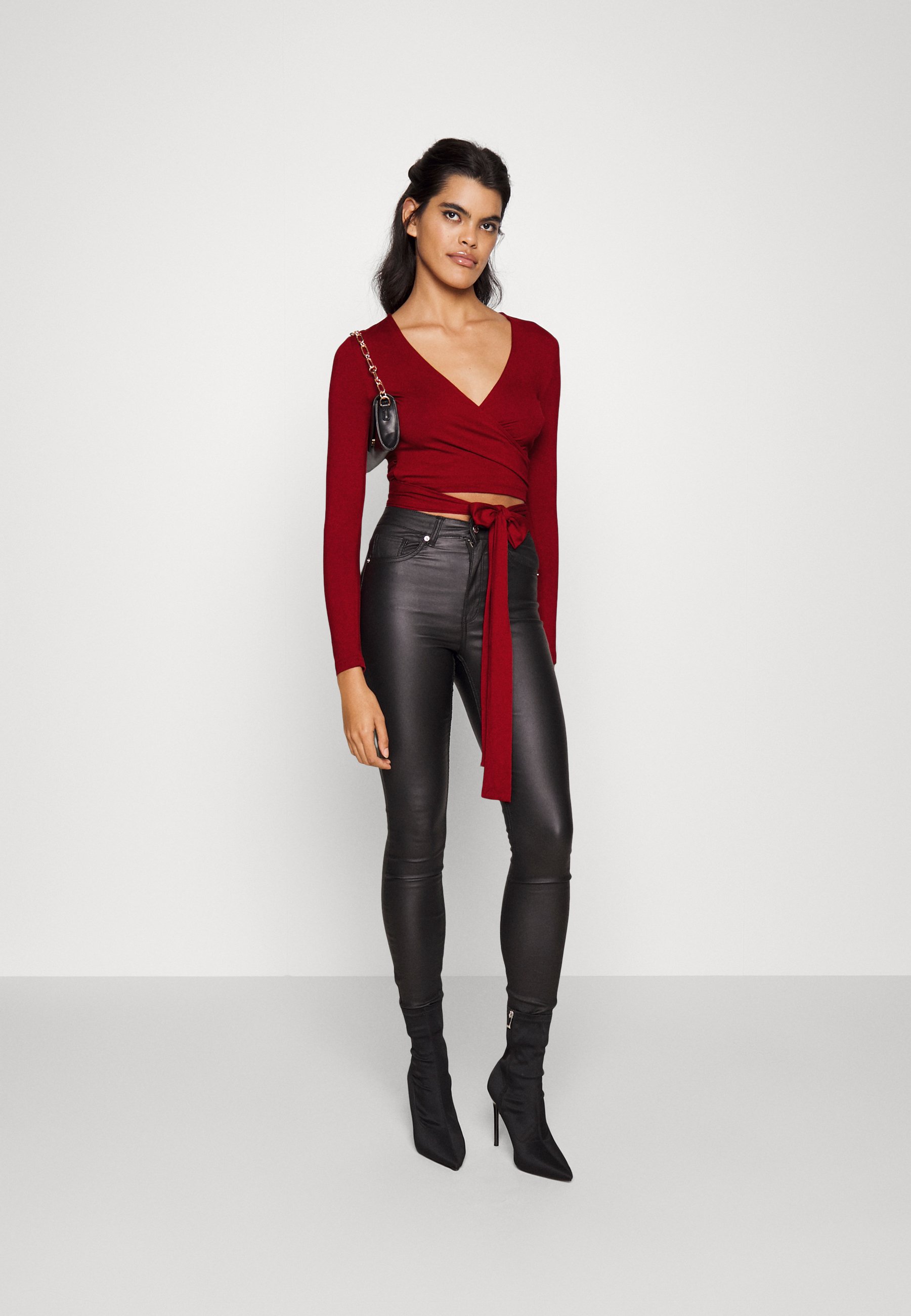 売れ筋商品|||イーブン アンド オド Tシャツ レディース トップス Long sleeved top - bordeaux Even&Odd by Zalando Long sleeved top - bordeaux - Zalando.co.uk