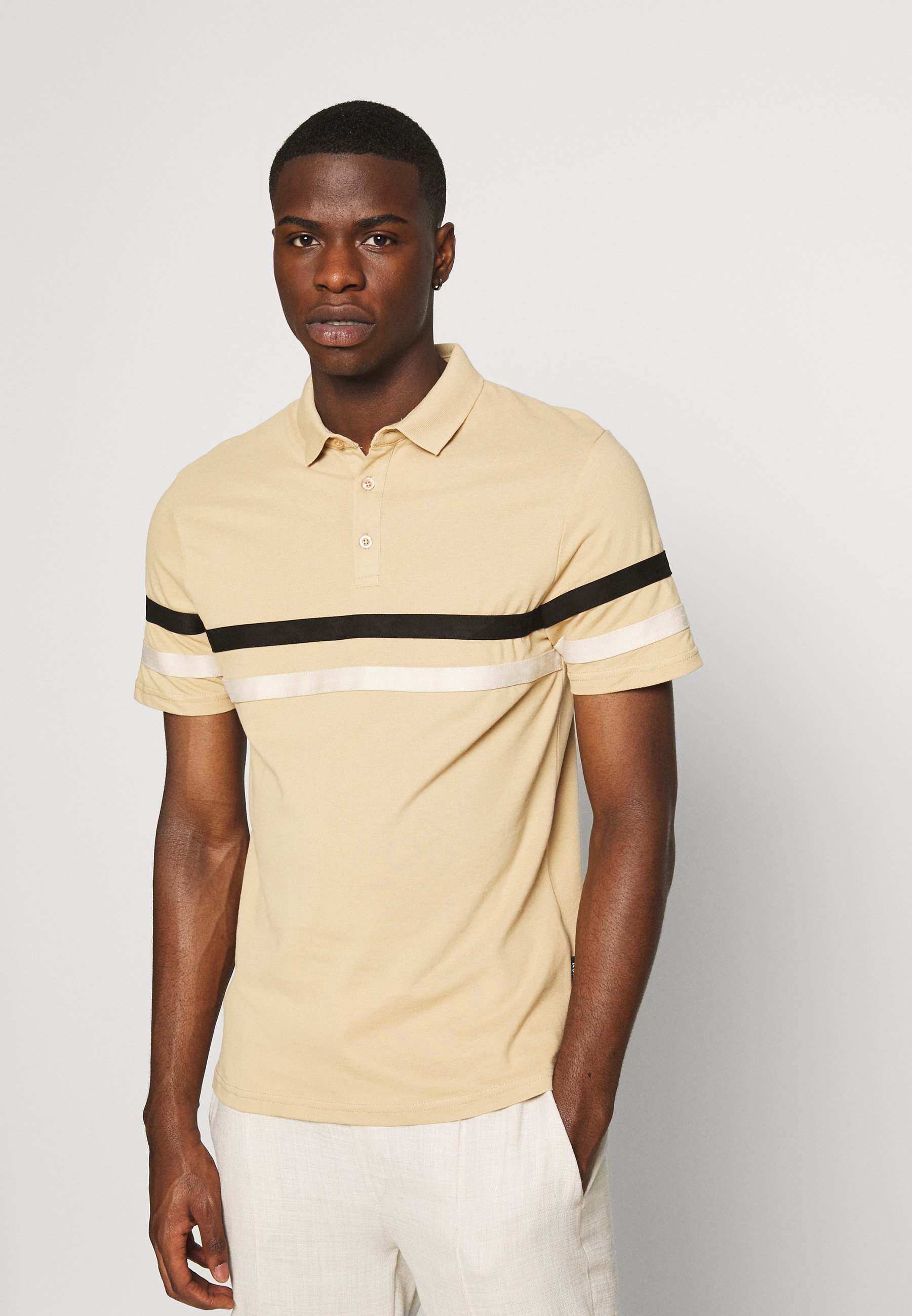 polo asics homme beige