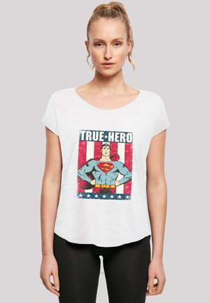 DC COMICS SUPERMAN - Print T-shirt - white