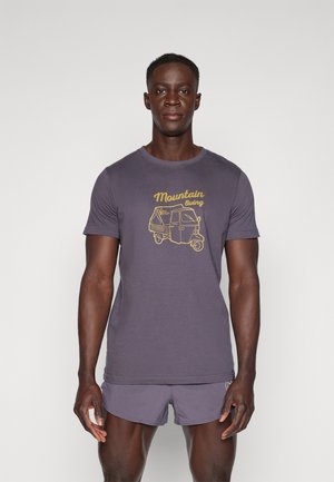 APE  - Print T-shirt - onyx