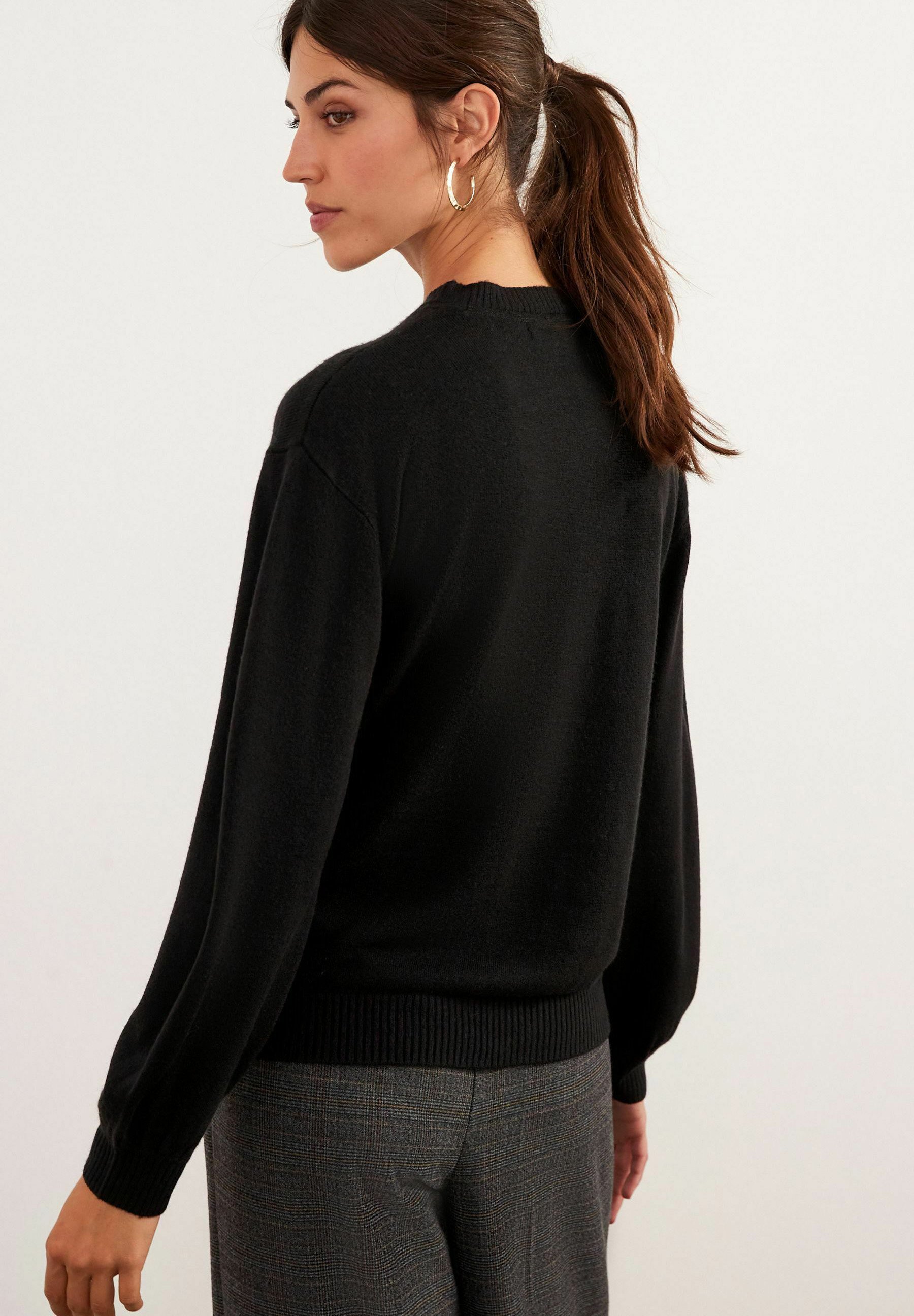 Next COSY CREW NECK - Jumper - black 