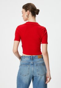 Koton CROP - Poloshirts - red