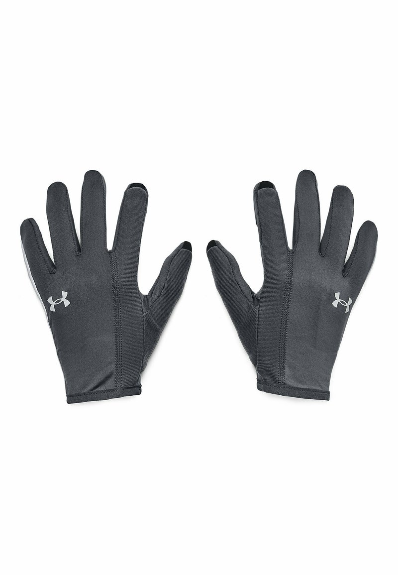 Under Armour STORM RUN - Sõrmkindad - pitch gray