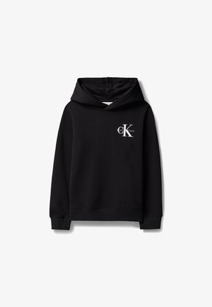 Calvin Klein Jeans, SMALL CHEST MONOLOGO UNISEX - Hættetrøje - black