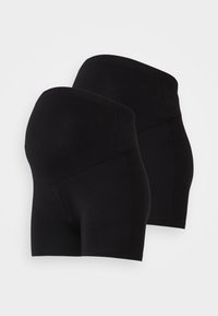 2 PACK - Leggings - Trousers - black /black