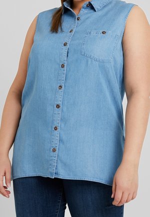 Hemdbluse - light blue