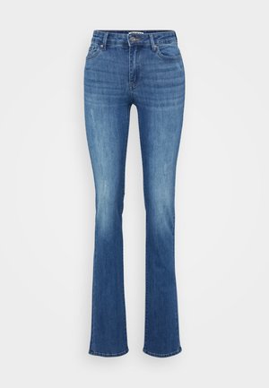 ONLY Tall ONLWAUW MID WAIST - Jeans slim fit - medium blue denim