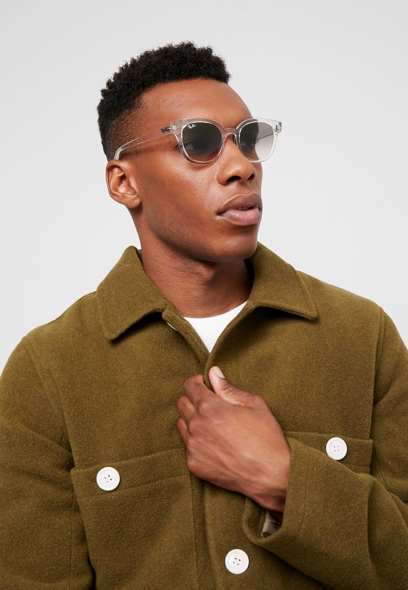 Ray Ban Sunglasses Transparent Grey Transparent Zalando Co Uk