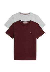 Niewybrane, dark red;grey