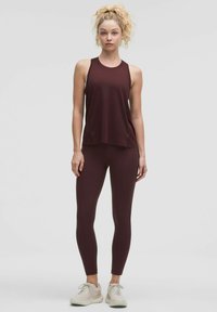 lululemon FAST AND FREE SINGLET - Top - goodnight plum