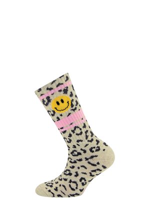 SMILEY - Socks - elfenbein mel