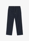 MABARTON WIDE - Pantalones - dark navy
