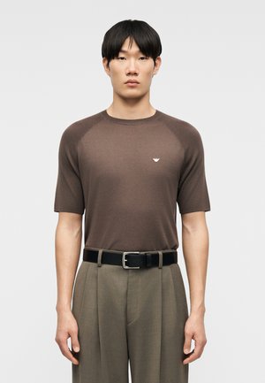 Tricou basic - major brown