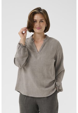 BPODA BLOUSE - Blúz - melange