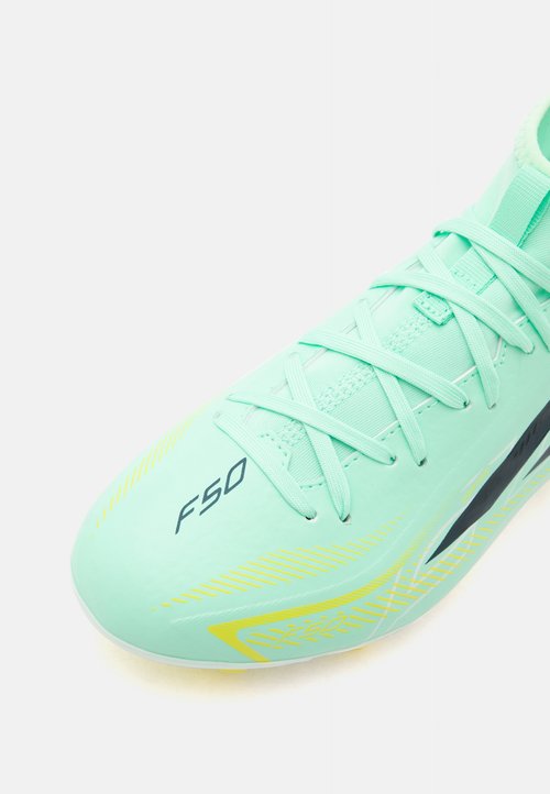 adidas F50 HYPERFAST LEAGUE MID FIRM GROUND KIDS UNISEX - Firm-ground football boots - pulse mint/night navy/solar lemon — foto 6