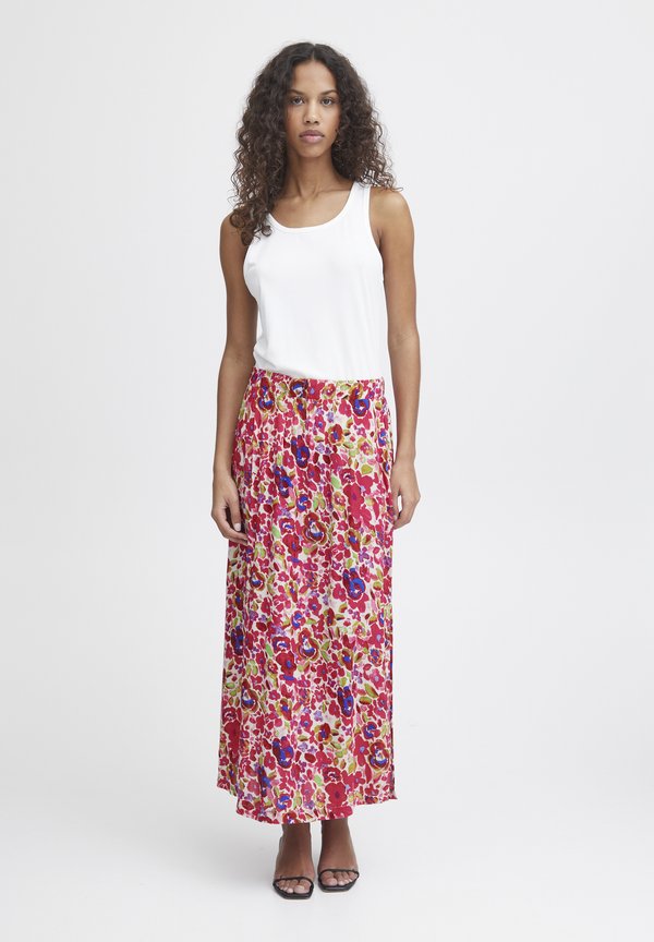 IHMARRAKECH - Maxi skirt - love potion flower aop4