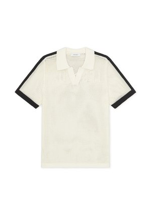 Les Deux, LOGO GRID - Poloskjorter - light ivory