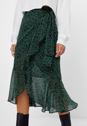 Falda acampanada - black