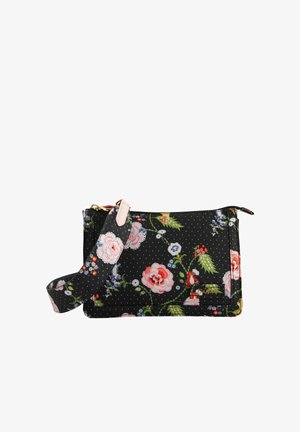 Cath Kidston, DOUBLE POUCH - Taška cez plece - black