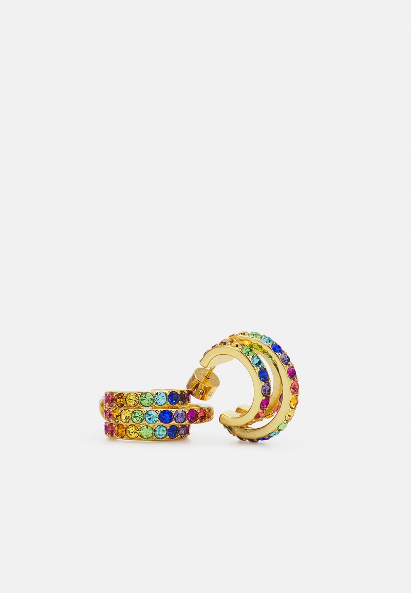 Damen Halsketten | Kurt Geiger London RAINBOW TRIPLEHOOPS Ohrringe multicoloured/goldfarben - IR85551 Damen Halsketten | Kurt Geiger London RAINBOW TRIPLEHOOPS Ohrringe multicoloured/goldfarben - IR85551
